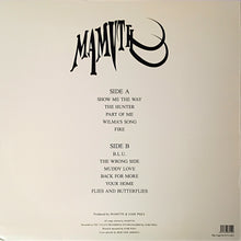 Charger l'image dans la galerie, Album cover with 'Mamvth' branding and tracklist on a beige background