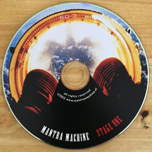 Load image into Gallery viewer, CD with 'Mantra Machine' branding on a wooden surface
