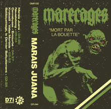 Cargar imagen en el visor de la galería, Marecages - Marais Juana front cassette tape cover artwork.