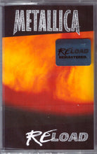 Cargar imagen en el visor de la galería, Metallica - ReLoad front cassette tape.