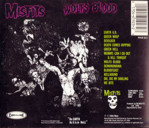 Misfits - Earth A.D. / Wolfs Blood (CD) – The Cosmic Peddler