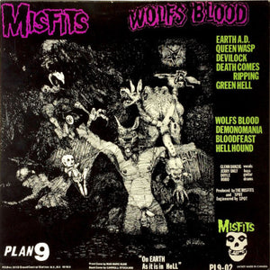 Misfits - Earth A.D. / Wolfs Blood (Vinyl/Record) – The Cosmic Peddler