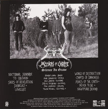 Load image into Gallery viewer, Mission Of Christ - Silence In Grave back vinyl record cover artwork.