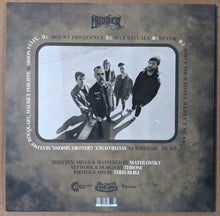 Load image into Gallery viewer, Album cover with band members and text on a textured background