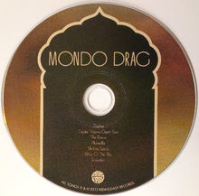Charger l'image dans la galerie, CD with 'Mondo Drag' branding and tracklist on a white background