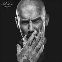 Cargar imagen en el visor de la galería, Album cover with a black and white image of a person smoking, featuring the text 'MONDO GENERATOR Dead Planet'.