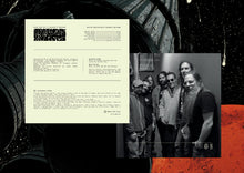 Load image into Gallery viewer, Collage with text document and group photo against a cosmic background