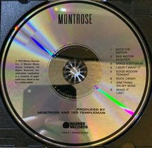 Load image into Gallery viewer, Montrose - Montrose compact disc.