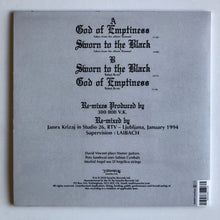 Cargar imagen en el visor de la galería, Back cover of a music album with text and a barcode on a gray background