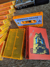 Load image into Gallery viewer, Cassette tapes with &#39;Morrison Graves Division Rising&#39; on a textured surface