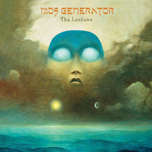 Cargar imagen en el visor de la galería, Album cover for 'The Lantern' by Mos Generator with a stylized face and celestial elements.