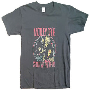 Motley Crue - Unisex T-Shirt: Shout At The Devil (Black) – The