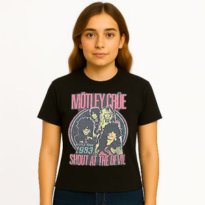 Motley Crue - Unisex T-Shirt: Shout At The Devil (Black) – The