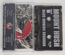 Load image into Gallery viewer, Cassette tape with a unique design on the label and visible brand name &#39;Mount Hush&#39;.