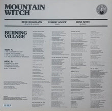 Load image into Gallery viewer, Back cover of a music album titled 'Mountain Witch' with tracklist and credits.