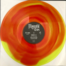 Cargar imagen en el visor de la galería, Vinyl record with a colorful swirl design and 'Mournful Tries' label.