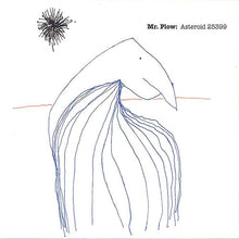 Cargar imagen en el visor de la galería, Album cover with abstract design and text 'Mr. Plow: Asteroid 25399' on a white background