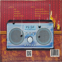 Cargar imagen en el visor de la galería, Album cover with a radio design and text on a red background