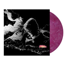 Charger l'image dans la galerie, Vinyl record with a black and white illustration of an angel and pink discoloration on a white background