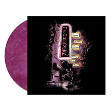 Charger l'image dans la galerie, Vinyl record with a cover featuring a neon sign and cityscape, on a white background.