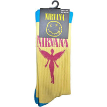 Load image into Gallery viewer, Nirvana Unisex Ankle Socks:  Angelic