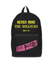 Load image into Gallery viewer, Sex Pistols Classic Backpack - Never Mind The Bullocks