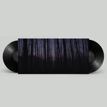 Cargar imagen en el visor de la galería, Vinyl record with a forest design on the cover against a light gray background