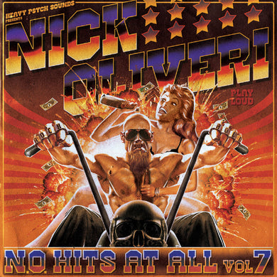 Album cover art for Nick Oliveri's 'N.O.