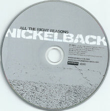 Load image into Gallery viewer, Nickelback - All The Right Reasons compact disc.