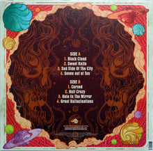 Charger l'image dans la galerie, Album cover with decorative design and tracklist on a red background