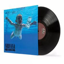 Cargar imagen en el visor de la galería, Nirvana - Nevermind black vinyl record.