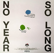 Load image into Gallery viewer, No Year - So Long back vinyl record cover.