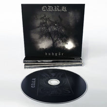 Load image into Gallery viewer, CD and cover of O.D.R.A. album 'duhgör' on a white background