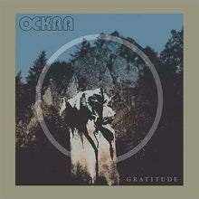 Load image into Gallery viewer, Album cover with abstract design and 'Ockra' text, featuring a stylized figure and trees.