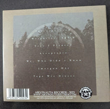 Load image into Gallery viewer, Album cover with text and a barcode on a dark background