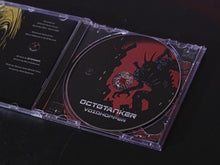 Load image into Gallery viewer, CD in a clear case with &#39;Octotank&#39; branding on a dark background