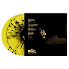 Charger l'image dans la galerie, Vinyl record with yellow and black design on a white background