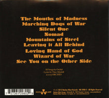 Charger l'image dans la galerie, Orchid - The Mouths Of Madness back compact disc cover.