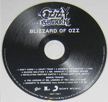 Charger l'image dans la galerie, CD with Ozzy Osbourne branding and tracklist on a white background