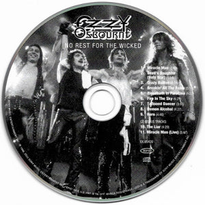Ozzy Osbourne - No Rest For The Wicked (CD-New-Repress) – The