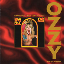 Load image into Gallery viewer, Ozzy Osbourne - Speak Of The Devil front compact disc cover artwork.
