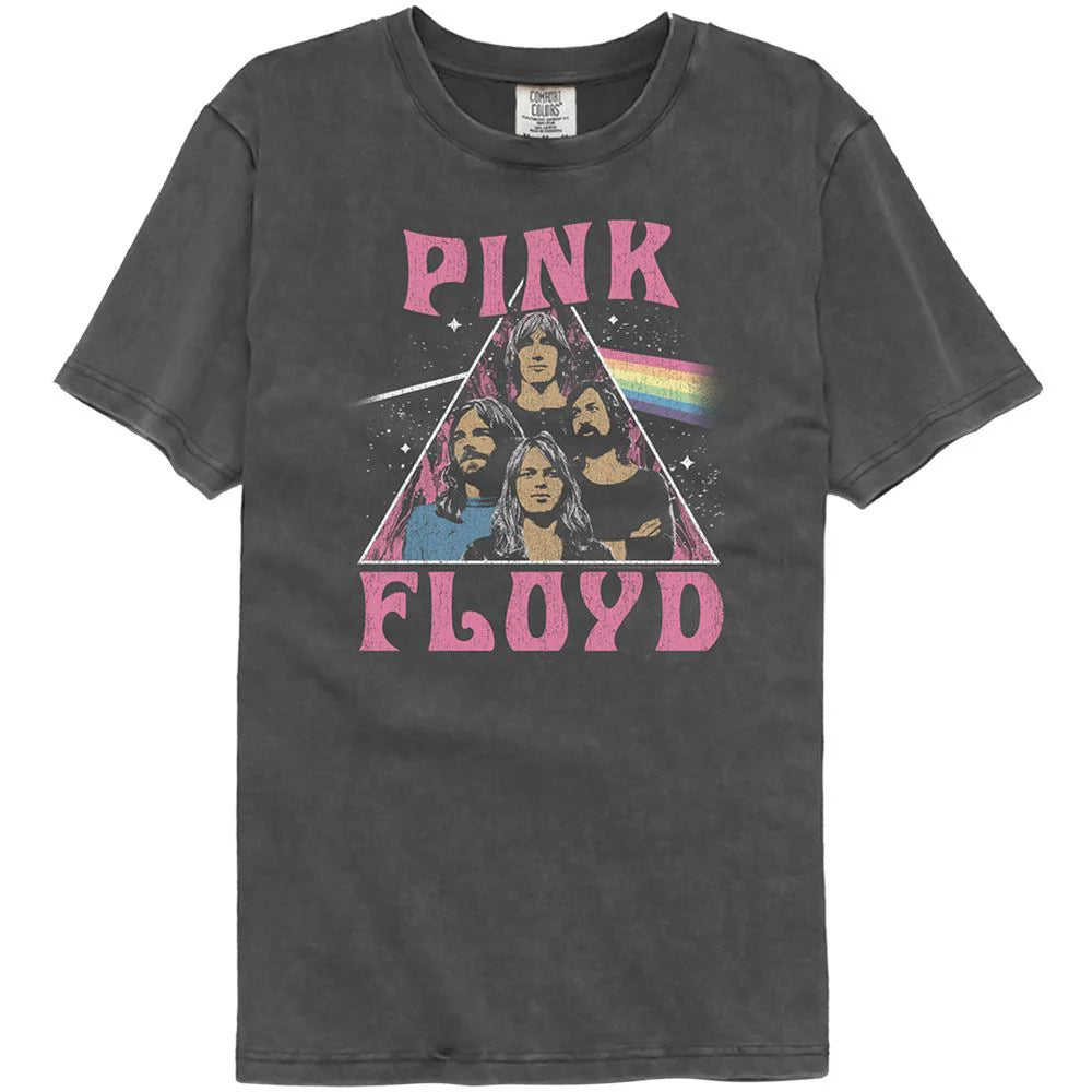 Pink Floyd - Unisex T-Shirt:  Vintage Band (Black)