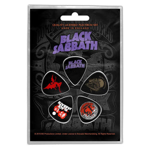 Black Sabbath Plectrum Pack:  Purple Logo