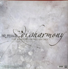 Charger l'image dans la galerie, Album cover with text 'so much disharmony' and 'The Anatomy of Melancholy' on a textured background.
