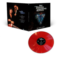 Charger l'image dans la galerie, Red vinyl record with 'Pat Travers &amp; Carmine Appice' album cover on a white background