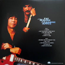 Charger l'image dans la galerie, Album cover featuring two musicians with a guitar, text, and tracklist on a black background.