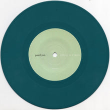 Load image into Gallery viewer, Vinyl record with green outer sleeve and light green label featuring 'pearl jam' on a white background