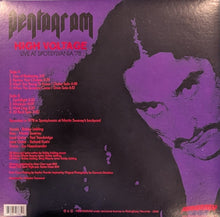 Cargar imagen en el visor de la galería, Album cover with silhouette and text on a purple background