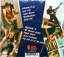 Charger l'image dans la galerie, Promotional material for a music album featuring band members and text on a blue background.