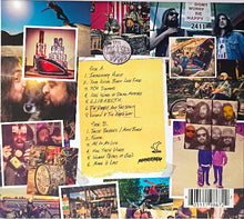 Charger l'image dans la galerie, Album cover with a collage of photos and a tracklist on a yellow background